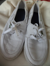 Lacoste white leather for sale  SOUTHSEA