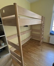 Hochbett paidi echtholz gebraucht kaufen  Leipzig
