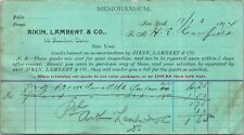 1896 aikin lambert for sale  Moneta