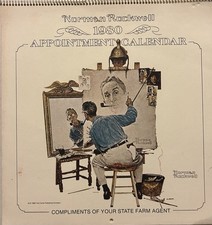 Norman rockwell calendar for sale  Richmond
