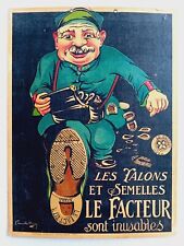 Ancien carton publicitaire d'occasion  France