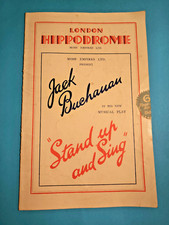 Programme london hippodrome d'occasion  Le Havre-