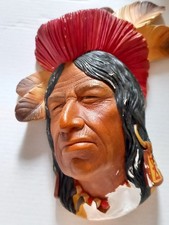 Bossons chalkware heads for sale  DERBY