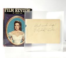 Elizabeth taylor autograph for sale  MANCHESTER