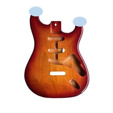 Usado, novo corpo de guitarra mogno SSS 3 tons Sunburst corpo de amieiro inacabado bom comprar usado  Enviando para Brazil