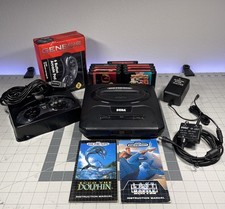 Consola Sega Genesis Modelo 2 MK-1631 y paquete de 9 juegos probado de colección ¡Más extras! segunda mano  Embacar hacia Mexico
