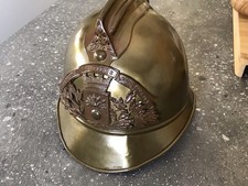 Ancien casque pompier d'occasion  Rang-du-Fliers