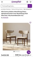 Solid wood upholstered for sale  Brooklyn