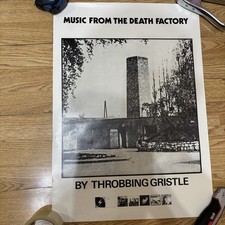Throbbing gristle poster for sale  ERITH