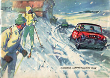 Castrol achievements 1962 for sale  LEDBURY