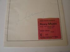 Roxy music bryan for sale  BIRMINGHAM