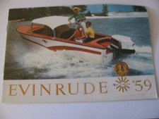 1959 evinrude outboard for sale  Vernon Rockville