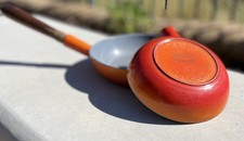 Descoware skillets orange for sale  Riverside