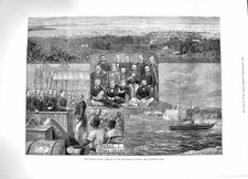 Old antique print for sale  UK