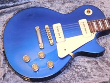 Guitarra elétrica Gibson Les Paul Studio GEM Series azul safira 97 comprar usado  Enviando para Brazil