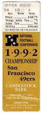 1992 nfc championship for sale  Merrifield