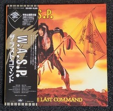 W.A.S.P JAPAN LP OBI + BOOKLET JAPANESE LAST COMMAND JPN WASP GLAM METAL, usado comprar usado  Enviando para Brazil