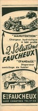 Publicité ancienne équipemen d'occasion  France