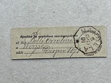 Ricevuta cartolina vaglia usato  Saronno