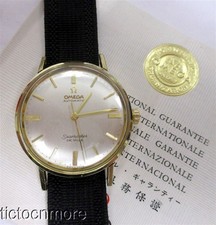 Usado, RELÓGIO MASCULINO VINTAGE 10K GF OMEGA AUTOMÁTICO SEAMASTER DEVILLE 34mm MOSTRADOR PRATA comprar usado  Enviando para Brazil