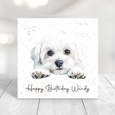 Personalised bichon frise for sale  THORNTON-CLEVELEYS