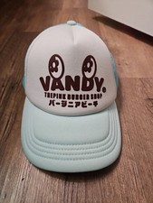 Chapéu caminhoneiro Vandy the Pink Burger Shop espuma puff azul branco Snapback comprar usado  Enviando para Brazil