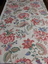 Coupon de tissu vintage coton Indienne Urgé Paris décor Pataya 140 X 210 cm na sprzedaż  Wysyłka do Poland