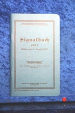 Signalbuch 1919 faksimile gebraucht kaufen Signalbuch 1919 faksimile gebraucht kaufen  Emsdetten