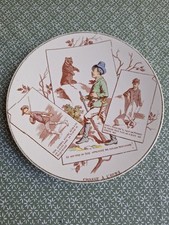 Assiette ancienne chasseurs d'occasion  Vallon-en-Sully