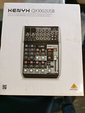 Behringer xenyx qx1002usb for sale  ROTHERHAM