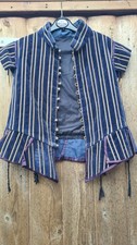 Vintage blue velvet for sale  DUDLEY