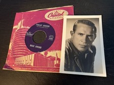 Buck Owens 45 ORIG.  MINT w / PROMO PHOTO POSTCARD SIGNED comprar usado  Enviando para Brazil
