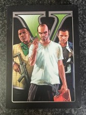 GTA V Grand Theft Auto 5 Xbox 360 Steel Book Edition PAL game comprar usado  Enviando para Brazil