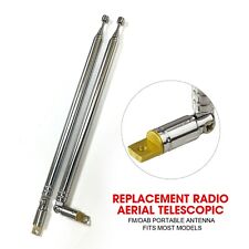 Antena telescópica aérea de rádio de substituição rádio FM/DAB para a maioria dos modelos portáteis comprar usado  Enviando para Brazil