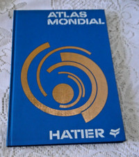 Livre atlas mondial d'occasion  Amboise