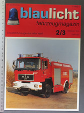 Blaulicht fahrzeugmagazin febr gebraucht kaufen  Möhnesee