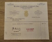 1946 waters catering for sale  Waldorf