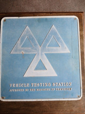 Mot sign pressed for sale  BADMINTON