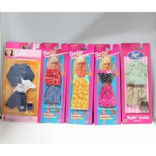 Lote de 5: Barbie Fashion Favorites, Jean Favorites e Stylin' Looks comprar usado  Enviando para Brazil