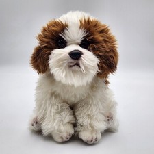 BEARINGTON Collection Bentley Shih Tzu brinquedo de pelúcia cachorro de pelúcia 10 polegadas, usado comprar usado  Enviando para Brazil