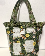 Usado, NOVA Bolsa Tote Feita à Mão Floral Inspiração Cristã Patchwork Faffygiraffe comprar usado Usado, NOVA Bolsa Tote Feita à Mão Floral Inspiração Cristã Patchwork Faffygiraffe comprar usado  Enviando para Brazil