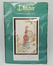 Vintage anchor embroidery for sale  LIGHTWATER