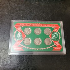 Buffalo Indian Head Nickels 6 peças American Frontier conjunto de níquel estado perfeito década de 1930 EUA, usado comprar usado Buffalo Indian Head Nickels 6 peças American Frontier conjunto de níquel estado perfeito década de 1930 EUA, usado comprar usado  Enviando para Brazil