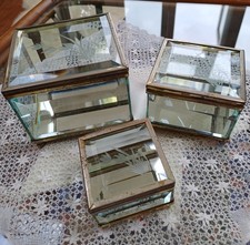 Vintage etched glass for sale  BOURNEMOUTH