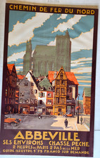 Affiche ancienne abbeville d'occasion  Chartres