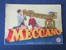Old meccano instruction d'occasion  Expédié en Belgium