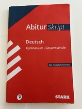 Abitur skript deutsch gebraucht kaufen  Gütersloh