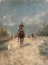 Oil painting wood for sale  Shipping to United Kingdom