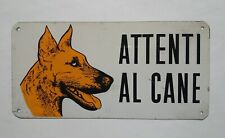 Attenti cane targa usato  Pietrasanta