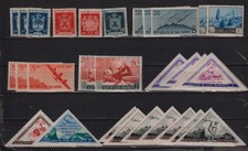 Stock lot timbres d'occasion  Bellevaux